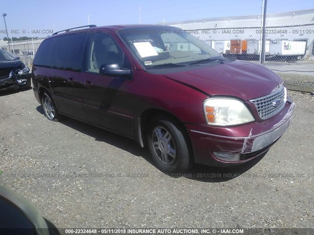 2FMZA52284BA52458 - 2004 FORD FREESTAR SEL MAROON photo 1