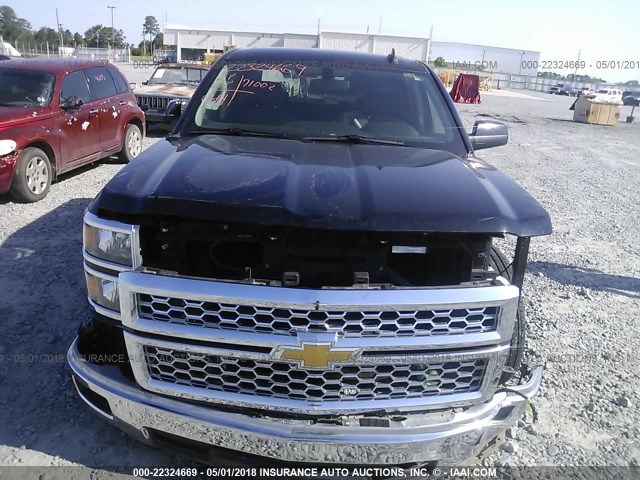 3GCPCREC3FG525216 - 2015 CHEVROLET SILVERADO C1500 LT BLACK photo 6