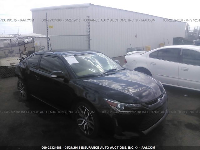 JTKJF5C73E3080062 - 2014 TOYOTA SCION TC 黑色 照片 1