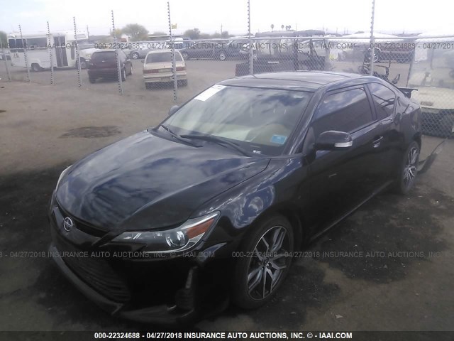 JTKJF5C73E3080062 - 2014 TOYOTA SCION TC 黑色 照片 2