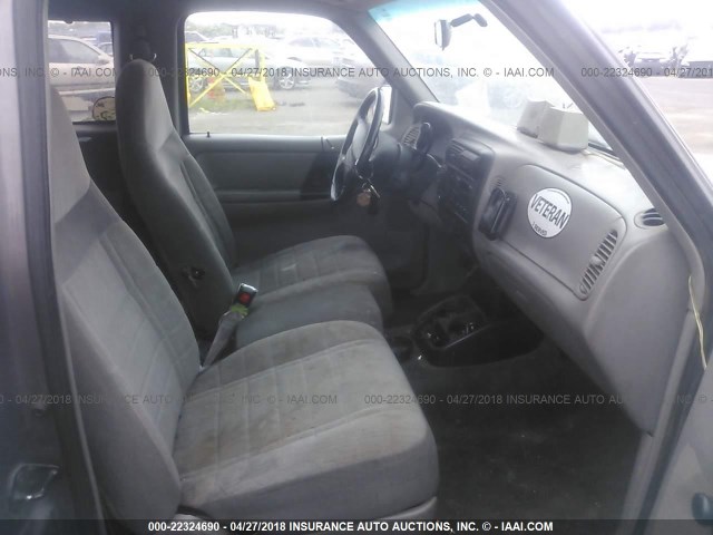 1FTCR15U4TPB42965 - 1996 FORD RANGER SUPER CAB GRAY photo 5