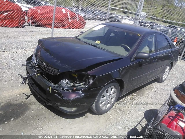 4T1BE32K03U682011 - 2003 TOYOTA CAMRY LE/XLE/SE იასამნისფერი ფოტო 2