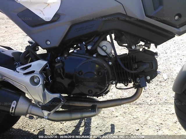 MLHJC6112H5200895 - 2017 HONDA GROM 125 BLACK photo 8