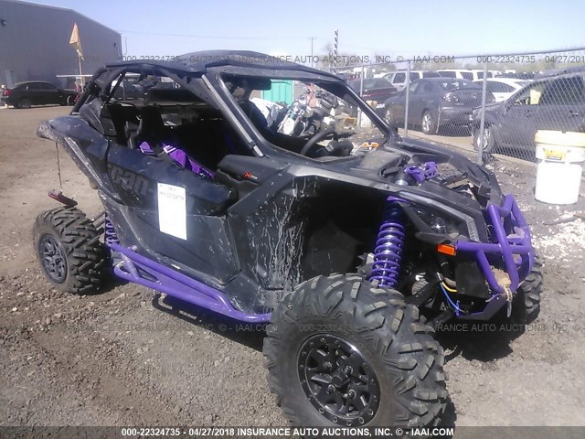 3JBVXAW29HK003387 - 2017 CAN-AM MAVERICK X3 X RS TURBO R BLACK photo 1