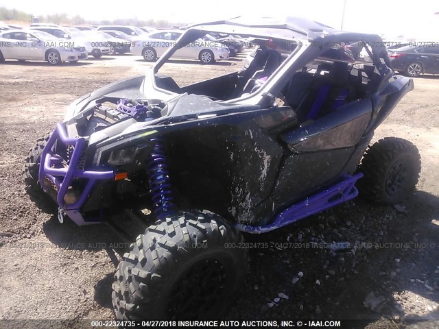 3JBVXAW29HK003387 - 2017 CAN-AM MAVERICK X3 X RS TURBO R BLACK photo 2