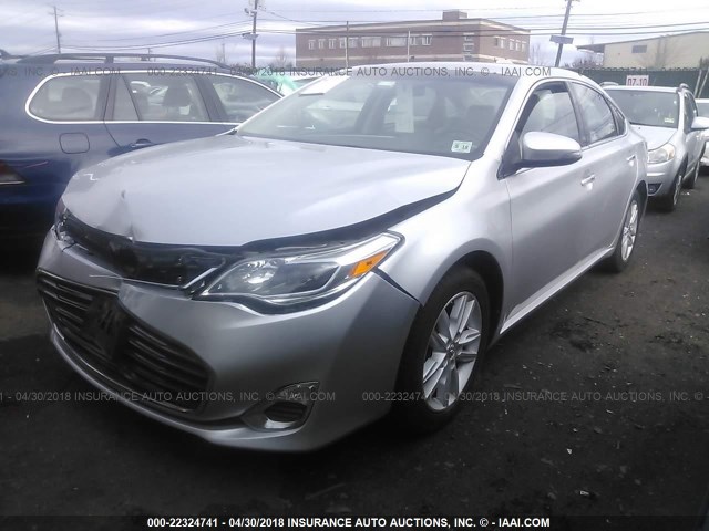 4T1BK1EB4DU027568 - 2013 TOYOTA AVALON PREMIUM/TOURING/LIMITED SILVER photo 2