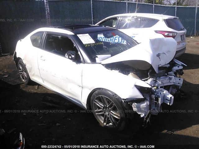 JTKJF5C78D3051994 - 2013 TOYOTA SCION TC 白色 照片 1