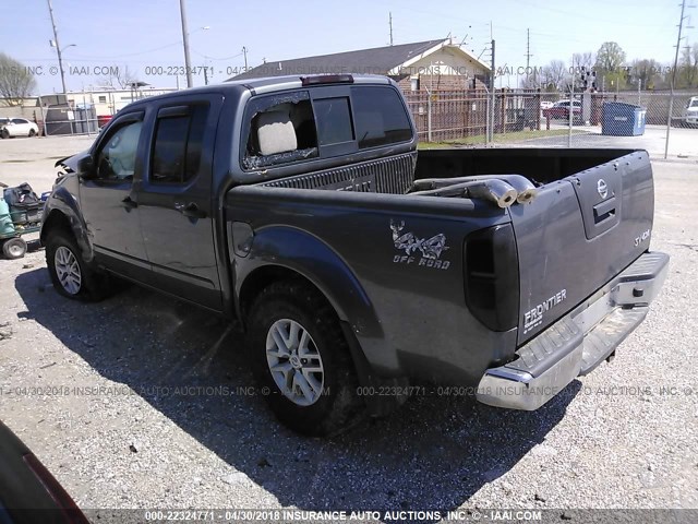 1N6AD0EV7GN792350 - 2016 NISSAN FRONTIER S/SV/SL/PRO-4X GRAY photo 3