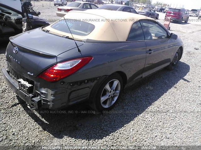 4T1FA38PX7U134085 - 2007 TOYOTA CAMRY SOLARA SE/SLE 灰色 照片 4