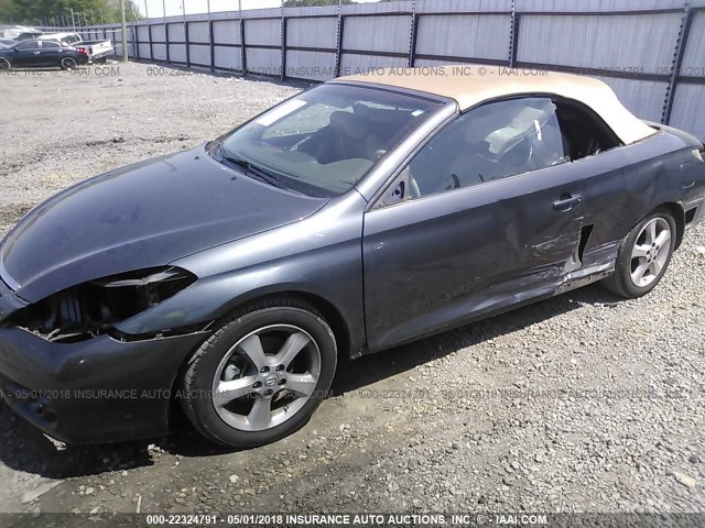 4T1FA38PX7U134085 - 2007 TOYOTA CAMRY SOLARA SE/SLE GRAY photo 6