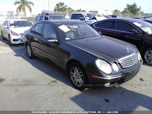 WDBUF65J73A326766 - 2003 MERCEDES-BENZ E 320 GRAY photo 1