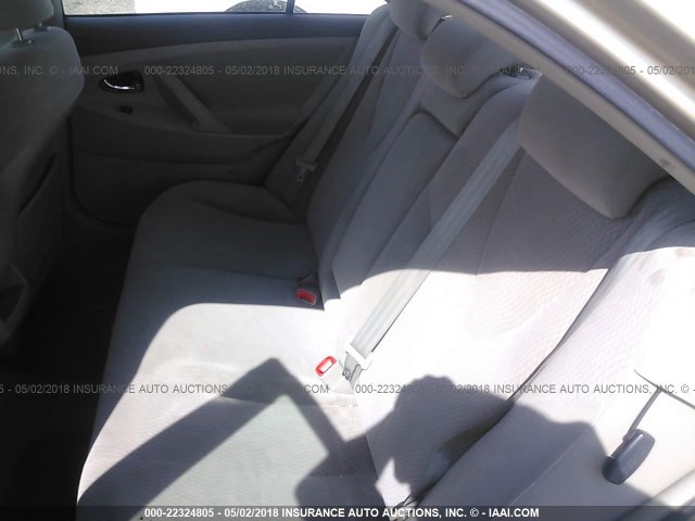 4T1BF3EK4BU686716 - 2011 TOYOTA CAMRY SE/LE/XLE 金色 照片 8