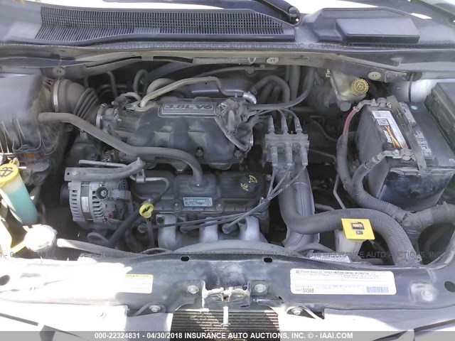 2A4RR2D16AR431276 - 2010 CHRYSLER TOWN & COUNTRY LX GRAY photo 10