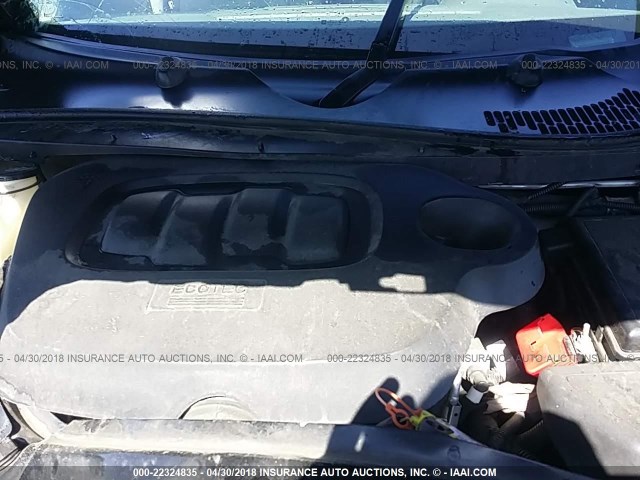 3GNCA13B49S518459 - 2009 CHEVROLET HHR LS BLACK photo 10