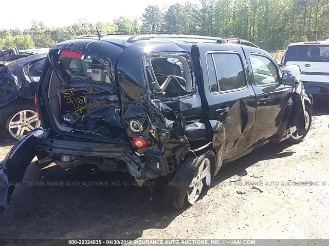 3GNCA13B49S518459 - 2009 CHEVROLET HHR LS BLACK photo 4