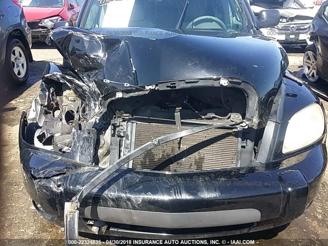 3GNCA13B49S518459 - 2009 CHEVROLET HHR LS BLACK photo 6