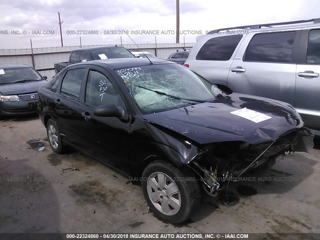 1FAFP34NX7W185023 - 2007 FORD FOCUS ZX4/S/SE/SES 黑色 照片 1