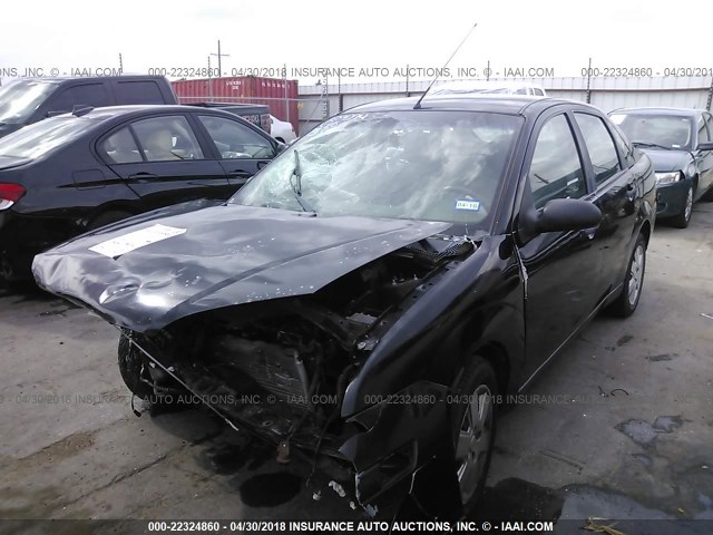 1FAFP34NX7W185023 - 2007 FORD FOCUS ZX4/S/SE/SES 黑色 照片 2