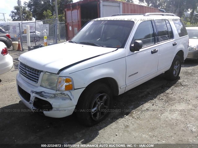 1FMZU63K74UA27833 - 2004 FORD EXPLORER XLT/XLT SPORT/NBX WHITE photo 2