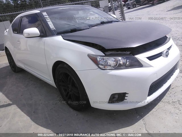 JTKJF5C71D3064537 - 2013 TOYOTA SCION TC 白色 照片 1