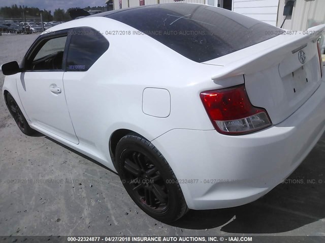 JTKJF5C71D3064537 - 2013 TOYOTA SCION TC 白色 照片 3
