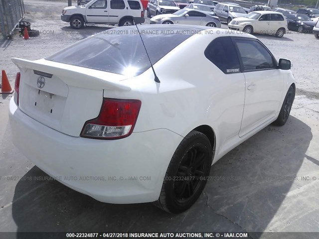 JTKJF5C71D3064537 - 2013 TOYOTA SCION TC 白色 照片 4