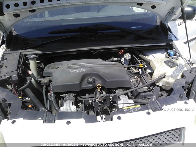 1GNDV23127D166260 - 2007 CHEVROLET UPLANDER LS WHITE photo 10