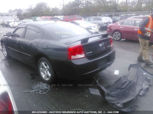 2B3CA3CV5AH227878 - 2010 DODGE CHARGER SXT BLACK photo 3