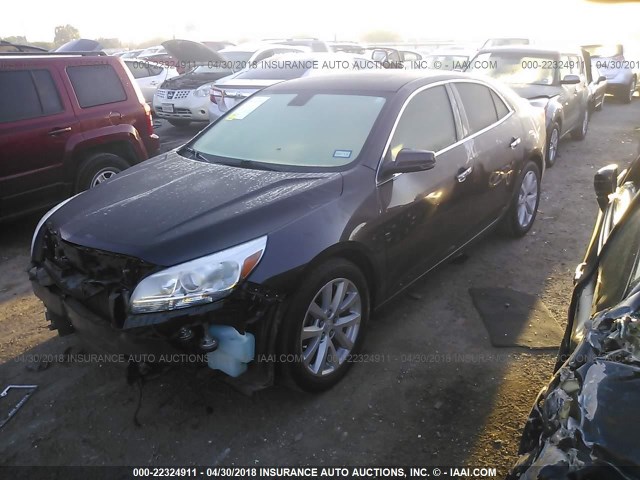 1G11F5SL6FF233306 - 2015 CHEVROLET MALIBU LTZ Qəhvəyi foto 2