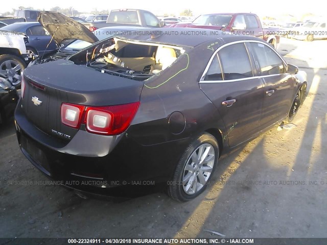 1G11F5SL6FF233306 - 2015 CHEVROLET MALIBU LTZ Qəhvəyi foto 4