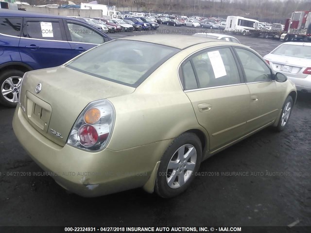 1N4AL11D12C231175 - 2002 NISSAN ALTIMA S/SL GOLD photo 4