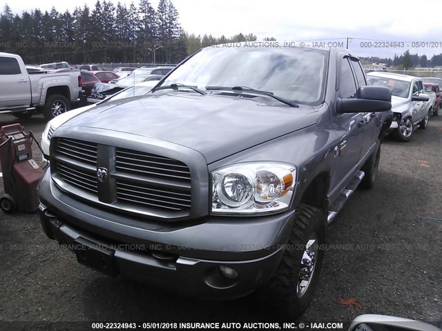 1D7KS28A97J595601 - 2007 DODGE RAM 2500 ST/SLT GRAY photo 2