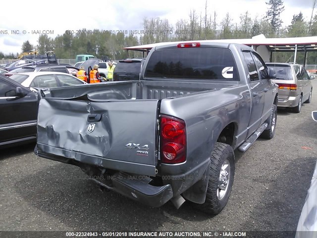 1D7KS28A97J595601 - 2007 DODGE RAM 2500 ST/SLT 灰色 照片 4