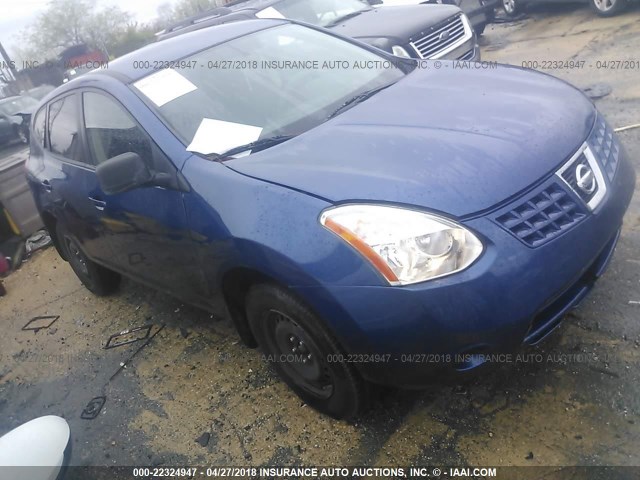 JN8AS58V79W182564 - 2009 NISSAN ROGUE S/SL BLUE photo 1