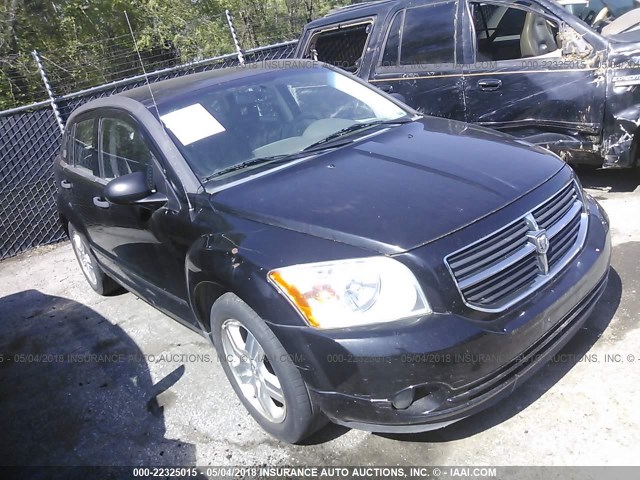 1B3HB48B67D415127 - 2007 DODGE CALIBER SXT BLACK photo 1