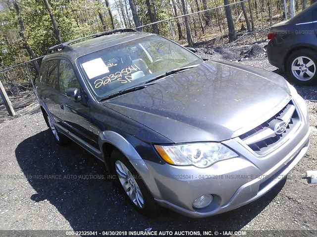 4S4BP66C397332023 - 2009 SUBARU OUTBACK 2.5I LIMITED GRAY photo 1