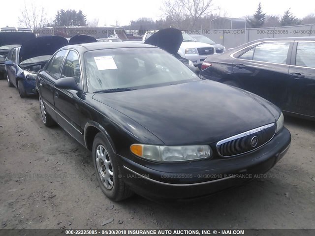 2G4WS52J4Y1313183 - 2000 BUICK CENTURY CUSTOM BLACK photo 1