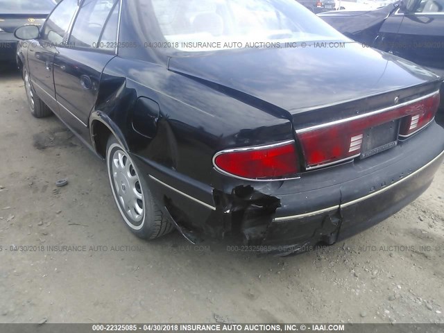 2G4WS52J4Y1313183 - 2000 BUICK CENTURY CUSTOM BLACK photo 6