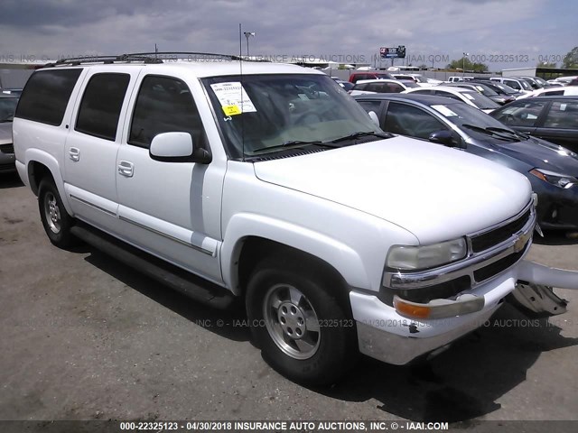 3GNEC16Z42G223334 - 2002 CHEVROLET SUBURBAN C1500 WHITE photo 1