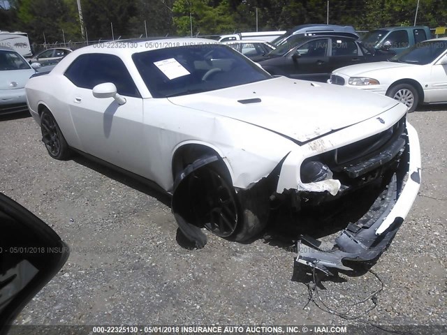 2B3LJ44V29H559938 - 2009 DODGE CHALLENGER SE WHITE photo 1