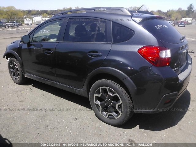 JF2GPAKC8D2871506 - 2013 SUBARU XV CROSSTREK 2.0 LIMITED GRAY photo 3