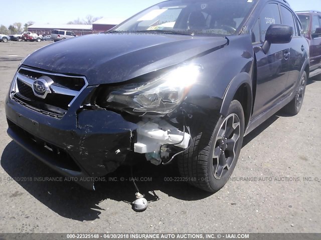 JF2GPAKC8D2871506 - 2013 SUBARU XV CROSSTREK 2.0 LIMITED GRAY photo 6