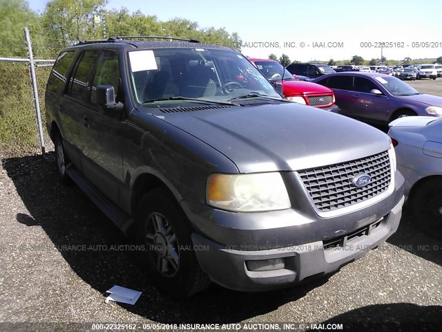 1FMRU15W34LB00172 - 2004 FORD EXPEDITION XLT ნაცრისფერი ფოტო 1