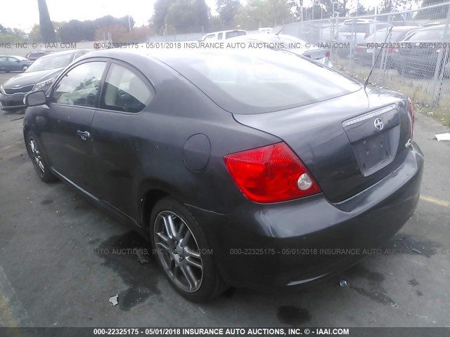 JTKDE177270183111 - 2007 TOYOTA SCION TC 灰色 照片 3