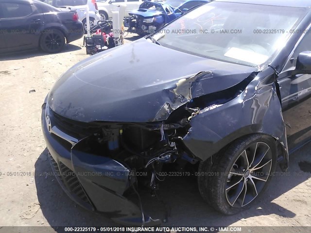 4T1BF1FK4FU939039 - 2015 TOYOTA CAMRY LE/XLE/SE/XSE BLACK photo 6