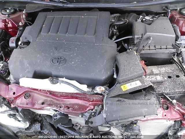 4T1BK1FK4HU580502 - 2017 TOYOTA CAMRY XSE/XLE Qırmızı foto 10