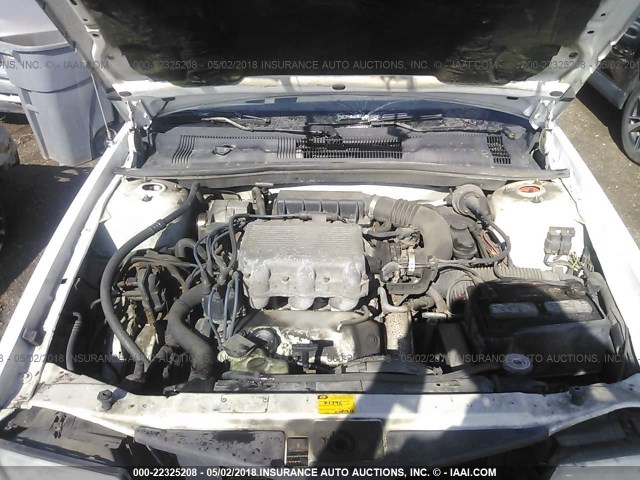 1C3AA3638RF322971 - 1994 CHRYSLER LEBARON LE A-BODY WHITE photo 10