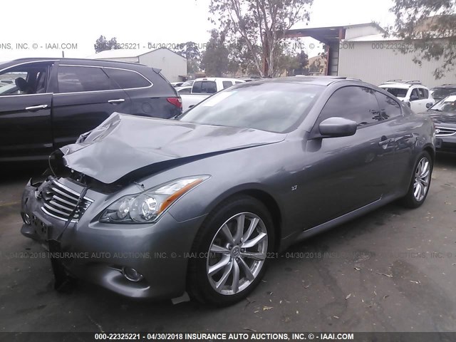 JN1CV6EK0EM111114 - 2014 INFINITI Q60 JOURNEY/IPL GRAY photo 2