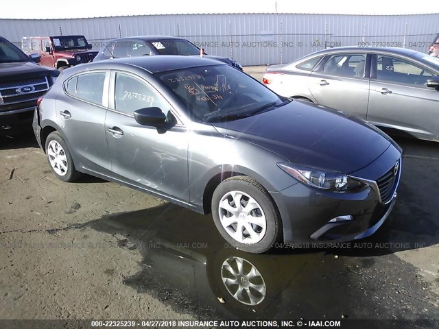 3MZBM1J72GM298070 - 2016 MAZDA 3 SPORT GRAY photo 1