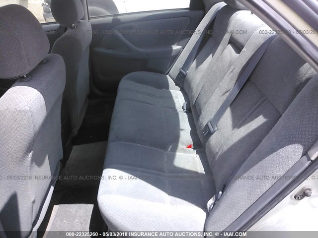 4T1BG22K21U799543 - 2001 TOYOTA CAMRY CE/LE/XLE 银色 照片 8